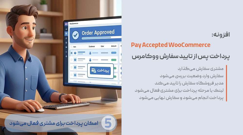 امکان پرداخت برای مشتری فعال میشود