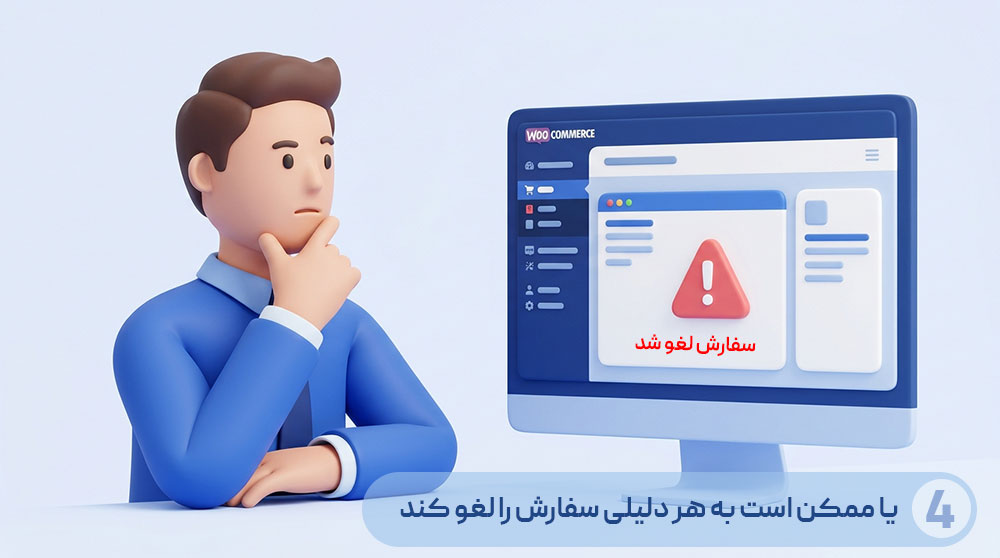 سفارش توسط مدیر لغو شد.