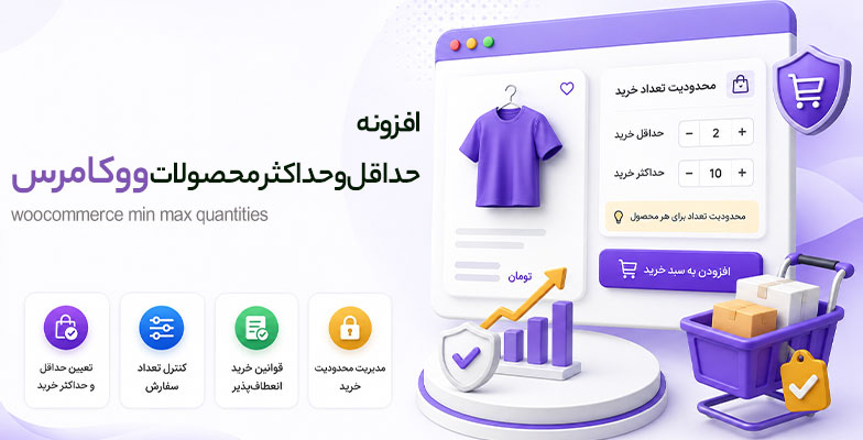 woocommerce-min-max-quantities افزونه حداقل و حداکثر محصولات ووکامرس - Image 1